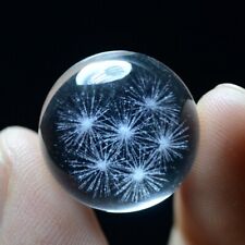 18mm New Find Rare NATURAL PRETTY Fireworks phantom QUARTZ CRYSTAL Sphere BALL picture