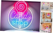 Candy Shop Neon Sign, LED Neon Lights Custom Bar Signs Neon Lamp Multi Colored picture