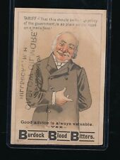 C.1880s Tarriff Advertising Trade Card Blood Bitters Foster Milburn Buffalo j15 picture