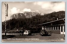 RPPC Naßfeld Pass Austria-Italy Border - Stunning View VINTAGE Postcard picture