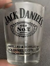 Jack Daniel’s Old No 7 Shot Glass - Whiskey Distillery Lynchburg TN picture