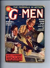 G-Men Detective Pulp Apr 1938 Vol. 11 #1 GD/VG 3.0 picture