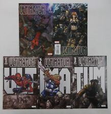 Ultimatum #1-5 VF/NM complete series Jeph Loeb David Finch Marvel 2nd print set picture