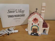 Dept 56 Snow Village - Spanish Mission Church picture