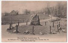 1908 Conshohocken PA - Memorial Rock picture