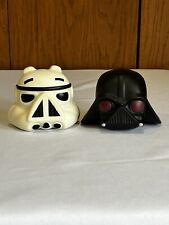 Hasbro ANGRY BIRDS STAR WARS FOAM FLYERS Storm Trooper Pig And Darth Vader 2012 picture