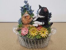 Patty Cake Petals Figurine with Glass Basket Bradford Exchange picture