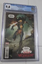 All New Wolverine #1 CGC 9.8 2016 Marquez Variant Cover Marvel X-23 Laura Kinney picture