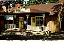 Postcard OH Sandusky Cedar Point General Store Frontier Town picture