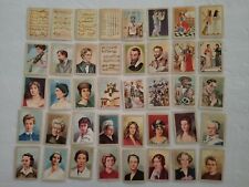 1956 Jacques Chocolate 40 cards lot picture