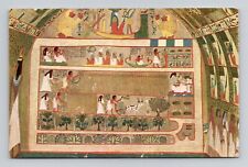 Postcard Tomb and Mortuary Chapel of Sen-Nezem Thebes Egypt, Antique I2 picture