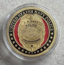 Navy Police Officer Agent MP Law Enforcement Challenge Coin USN US Navy picture