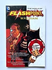 World of Flashpoint Feat. Batman TPB - DC Comics 2012 Azzarello Risso OOP HTF picture