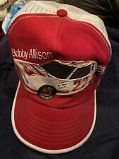 Vintage Bobby Allison #22 NASCAR Mesh Trucker Hat Snapback Hat Baseball Cap picture