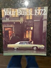 1972 Buick Brochure Riviera, Skylark GS, Electra 225, LeSabre , Centurion picture