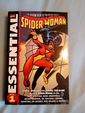 THE ESSENTIAL SPIDER-WOMAN Vol. 1- Wolfman, Goodwin, Buscema, '05 1st PB Edition picture