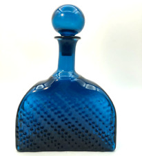 MCM Riihimaen Lasi Glass Bottle Decanter 'Flindari' Nanny Still 1963 Finland picture
