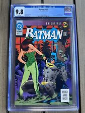 Batman #495 CGC 9.8🔥White Pages🔥 Knightfall #7 DC Comics Late 06/1993 picture