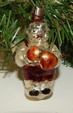 Early Poland Glass Christmas Ornament - Muscular Boxing Man picture