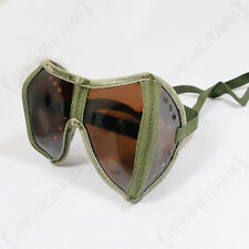 Tank Goggles and Case - Post WW2 Surplus Panzer Safely Glasses With Case Army picture