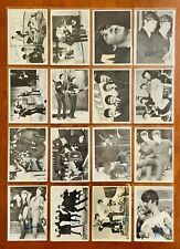 1964 Topps Beatles Black & White Series 3 Low Grade Lot (16) – PR/GD picture