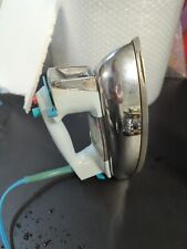 Vintage GE General Electric Perm Press Steam Iron  ~ WORKS ~ RARE BLUE picture