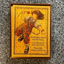 Babbling Brook Greeting Cards Amy Rosenberg Work Love Dance NOS 2000 VTG picture