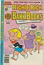richie rich bank books #43 fine cond. Harvey comics 1979 picture