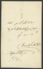 Harriet Duchess of Sutherland (1806-1868) signed handwritten letter | Autograph picture