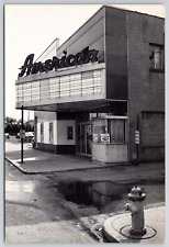 American Theatre Closed For Sale Jim Cannon Realty East Liverpool OH Postcard picture