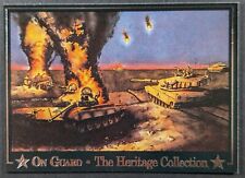 American Abrams Tanks Night Attack 1993 Desert Storm Card #58 (NM) picture