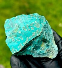 SHATTUCKITE & Duftite Raw Rough Crystal Mineral Specimen - Kaokoveld, NAMIBIA picture