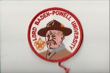 Lord Baden-Powell University patch picture