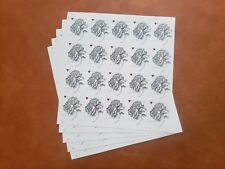 100 Engraved Vintage Rose First Class US Postage(5 Sheets)-Mint Never Hinged picture