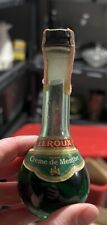 Vintage Miniature LeRoux Crème De Menthe Bottle empty picture