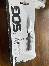 Sog Instinct Mini Fixed Blade Necklace Knife New in Package--792.24 picture