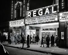 Circa 1941 Flight Command Regal Movie Theater Chicago 8x10 Photo +  picture