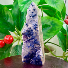 249G Rare Transparent Blue Cube Fluorite Mineral Crystal Specimen/China picture