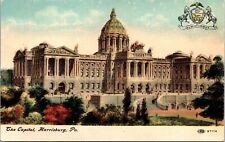 Capitol Harrisburg Pa Pennsylvania Antique Divided Back Postcard picture