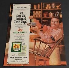 1964 Print Ad Andy Williams Show Green Stamps Fine Stores Rocker Piggy Bank art picture