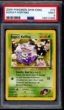 PSA 9 Koga's Koffing 2000 Pokemon Card 79/132 Gym Challenge picture