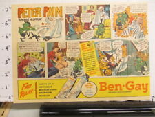 newspaper ad NYSN 1951 BEN GAY Peter Pain SPOOK Philip Morris cigarette PARTY picture