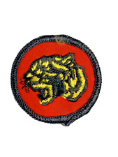 VINTAGE - Tiger 1970's Color Patrol Emblem BSA Patch - Boy Scouts picture