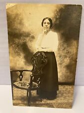 Vintage African American (?) Lady Photographic Post Card picture