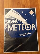 Vintage '92 Seaboard Air Line's Silver Meteor Hobby Craft Specialties Sign 9x12