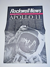 G July 3 1994 Apollo 11 Rockwell Employee Newsletter Space Travel NASA picture