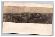 Postcard RPPC Clara City Minnesota Town View 1908 picture