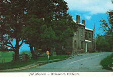 JAIL MUSEUM POSTCARD WINCHESTER TN TENNESSEE 1970s picture