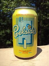 * POOLSIDE SHANDY * BLOCK HOUSE BREWING (PITTSBURGH BREW CO.)  12 oz beer can picture
