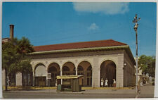 ST PETERSBURG FL Open Air Post Office Downtown Williams Park FL Vintage Postcard picture